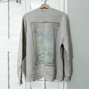 WILD FABLE | Monte Carlo Floral Graphic Sweatshirt Gray | Multiple Sizes!